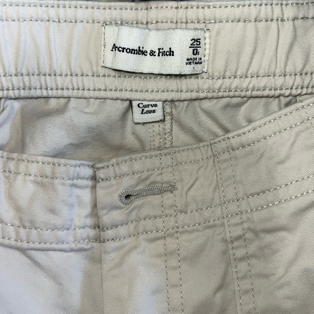Abercrombie Curve Love Relaxed Cargo Pant